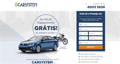 Desktop Screenshot of carsystemrastreadores.com.br