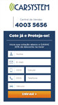 Mobile Screenshot of carsystemrastreadores.com.br