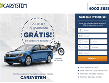 Tablet Screenshot of carsystemrastreadores.com.br